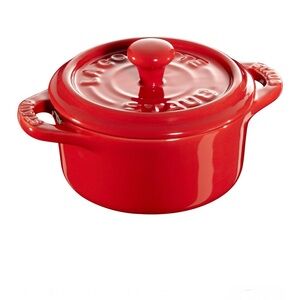 NWT!! Staub Red Cast Iron Cocotte